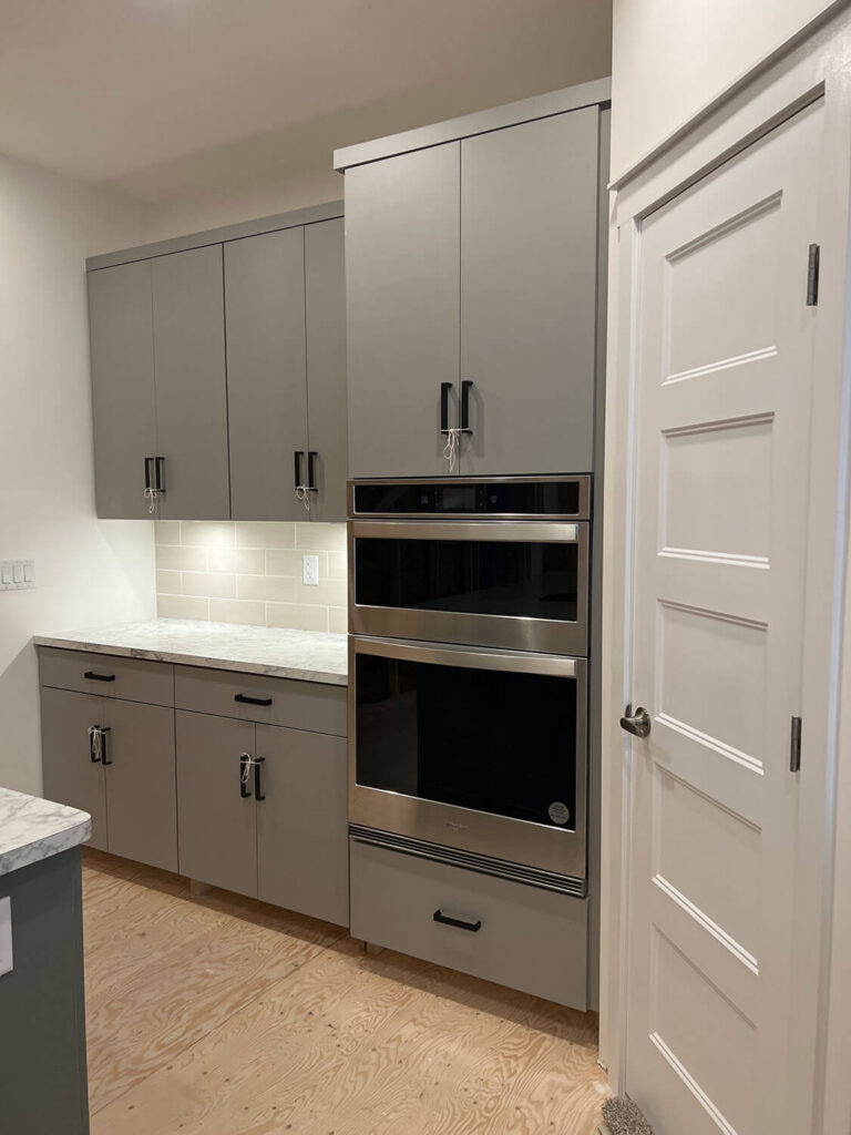 Functional kitchen with island and quality finishes